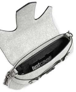Just Cavalli Shoulder Bags-Crossed Laces Shoulder bag imitation leather