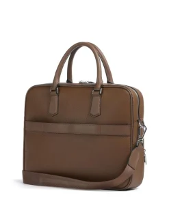 BOSS Business- & Laptop Bags-Crosstown Briefcase 14″ grained cow leather