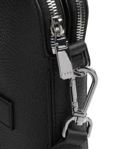 BOSS Business- & Laptop Bags-Crosstown Briefcase grained cow leather