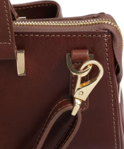 Giudi Handbags-Crown Handbag fine grain cow leather