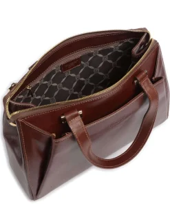 Giudi Handbags-Crown Handbag fine grain cow leather