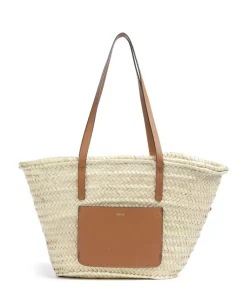 Abro Tote Bags-Dalia Gemma Tote bag bast