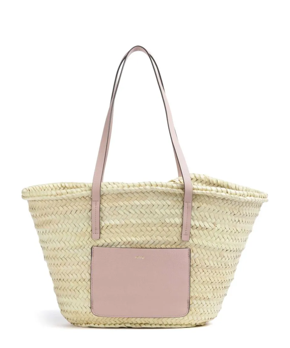 Abro Tote Bags-Dalia Gemma Tote bag bast