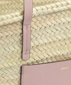 Abro Tote Bags-Dalia Gemma Tote bag bast