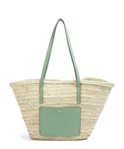 Abro Tote Bags-Dalia Gemma Tote bag bast
