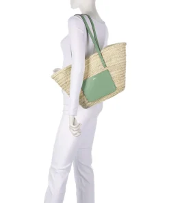 Abro Tote Bags-Dalia Gemma Tote bag bast