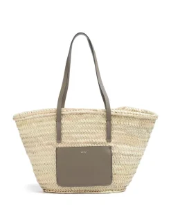 Abro Tote Bags-Dalia Gemma Tote bag bast