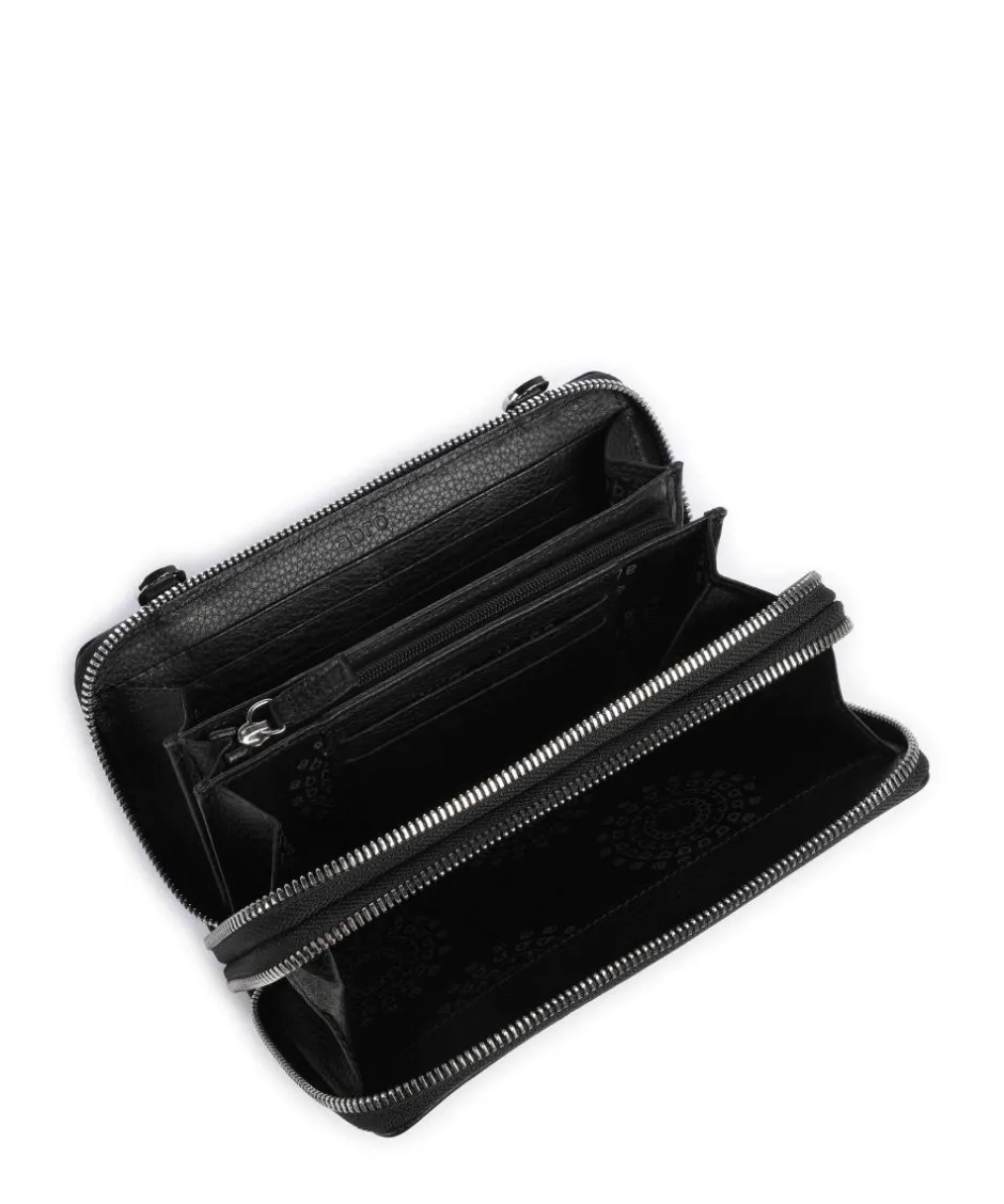 Abro Wallets|Crossbody Bags-Dalia Lia Wallet grained leather