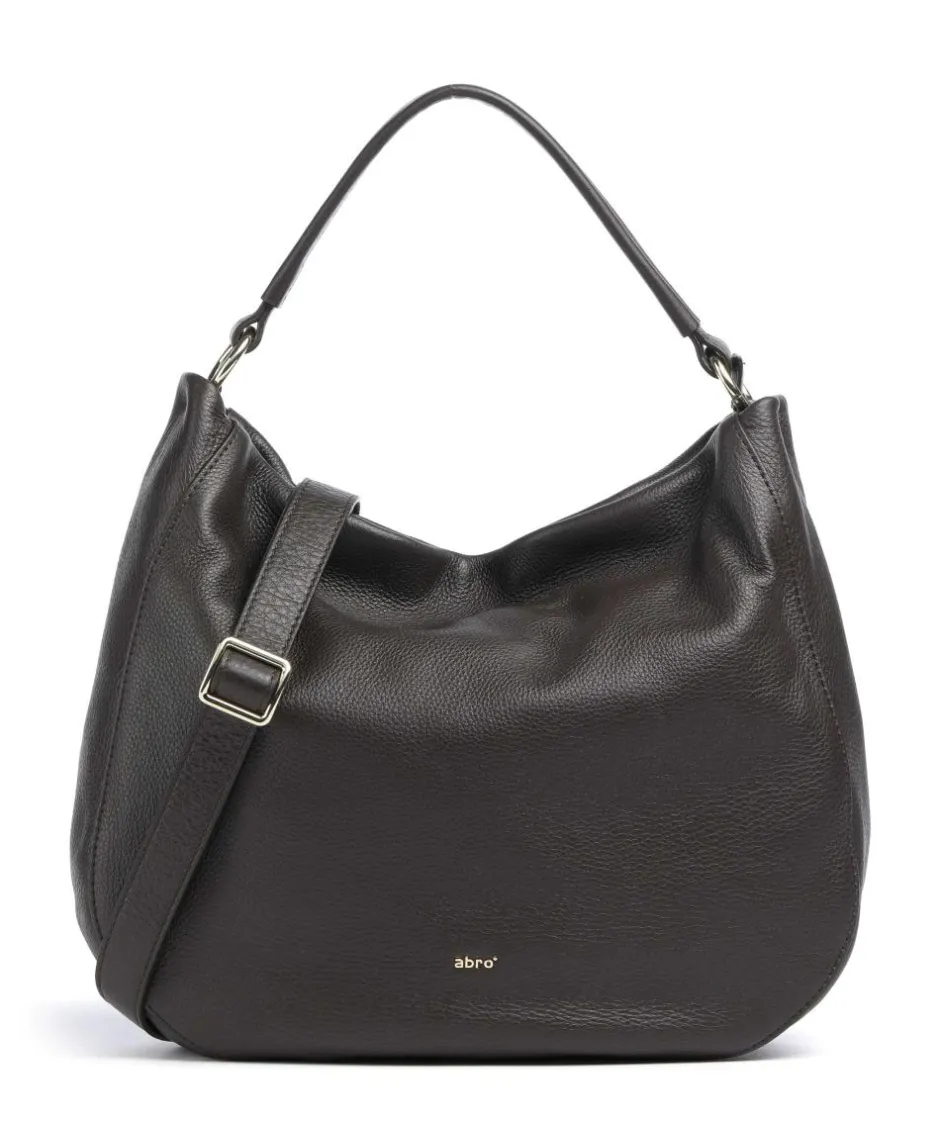 Abro Shoulder Bags|Hobo Bags-Dalia Mia Hobo bag grained leather