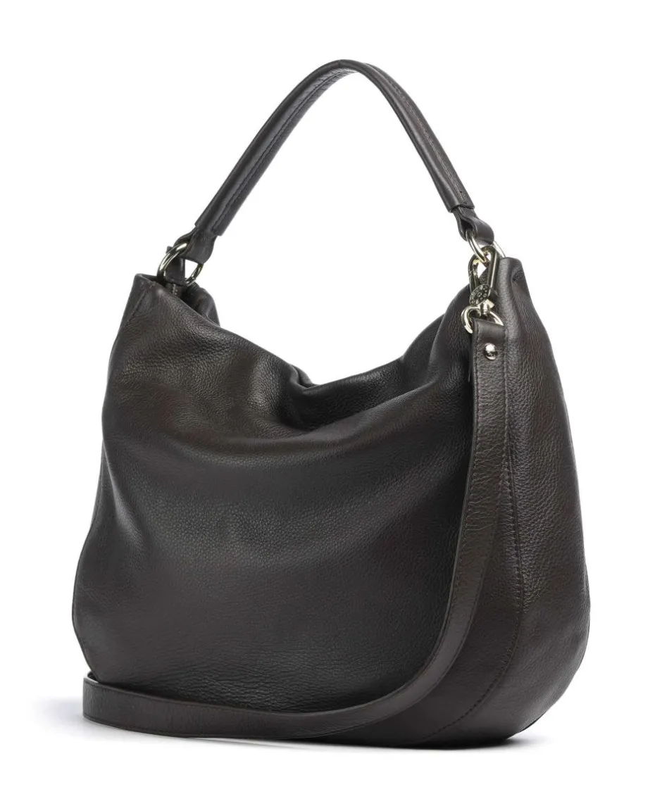 Abro Shoulder Bags|Hobo Bags-Dalia Mia Hobo bag grained leather