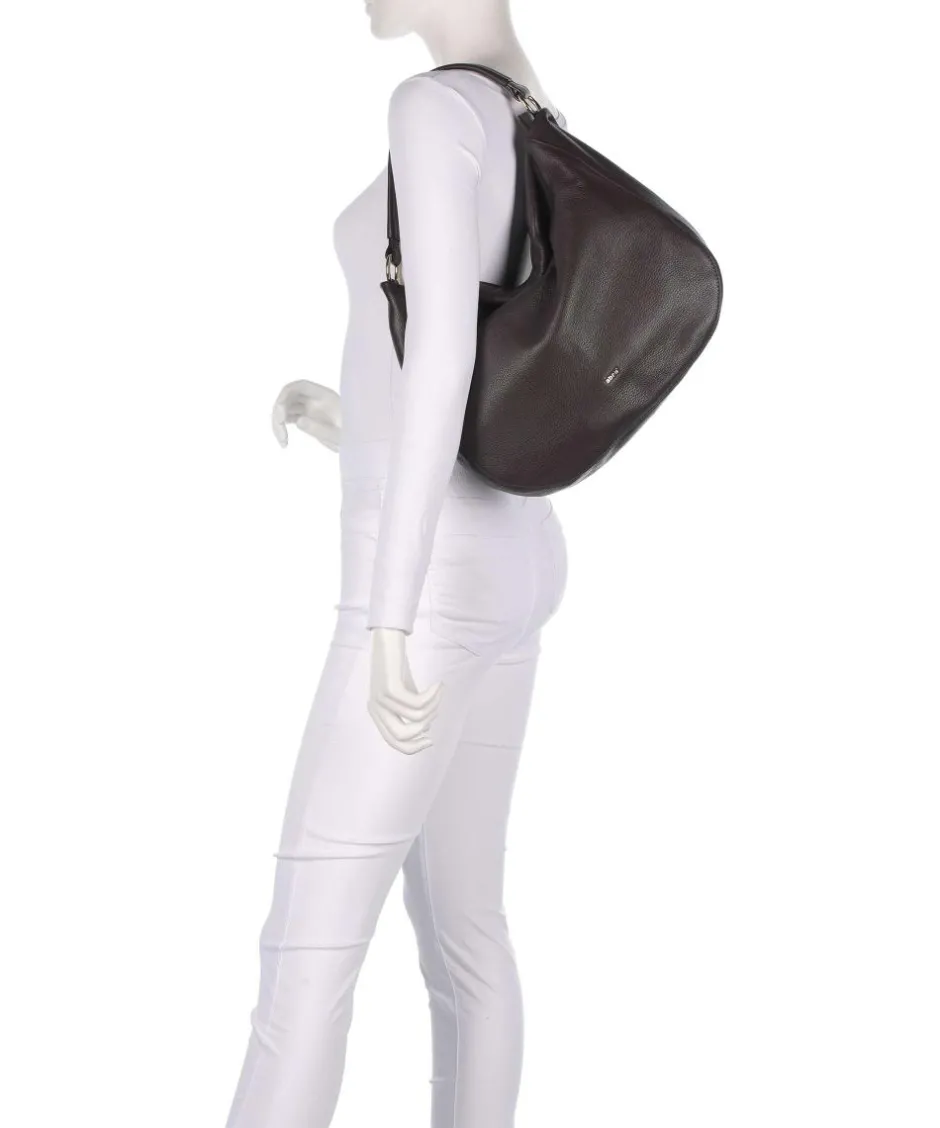 Abro Shoulder Bags|Hobo Bags-Dalia Mia Hobo bag grained leather