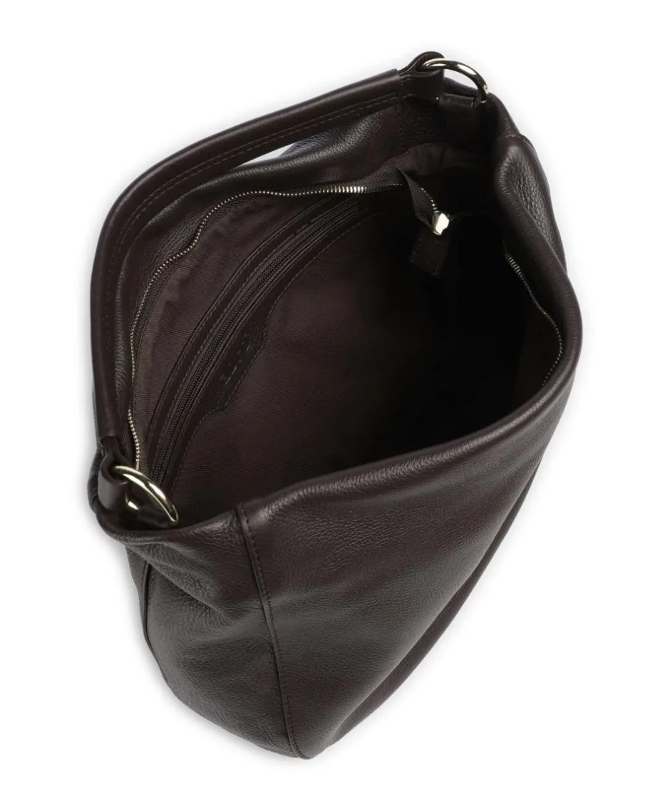 Abro Shoulder Bags|Hobo Bags-Dalia Mia Hobo bag grained leather