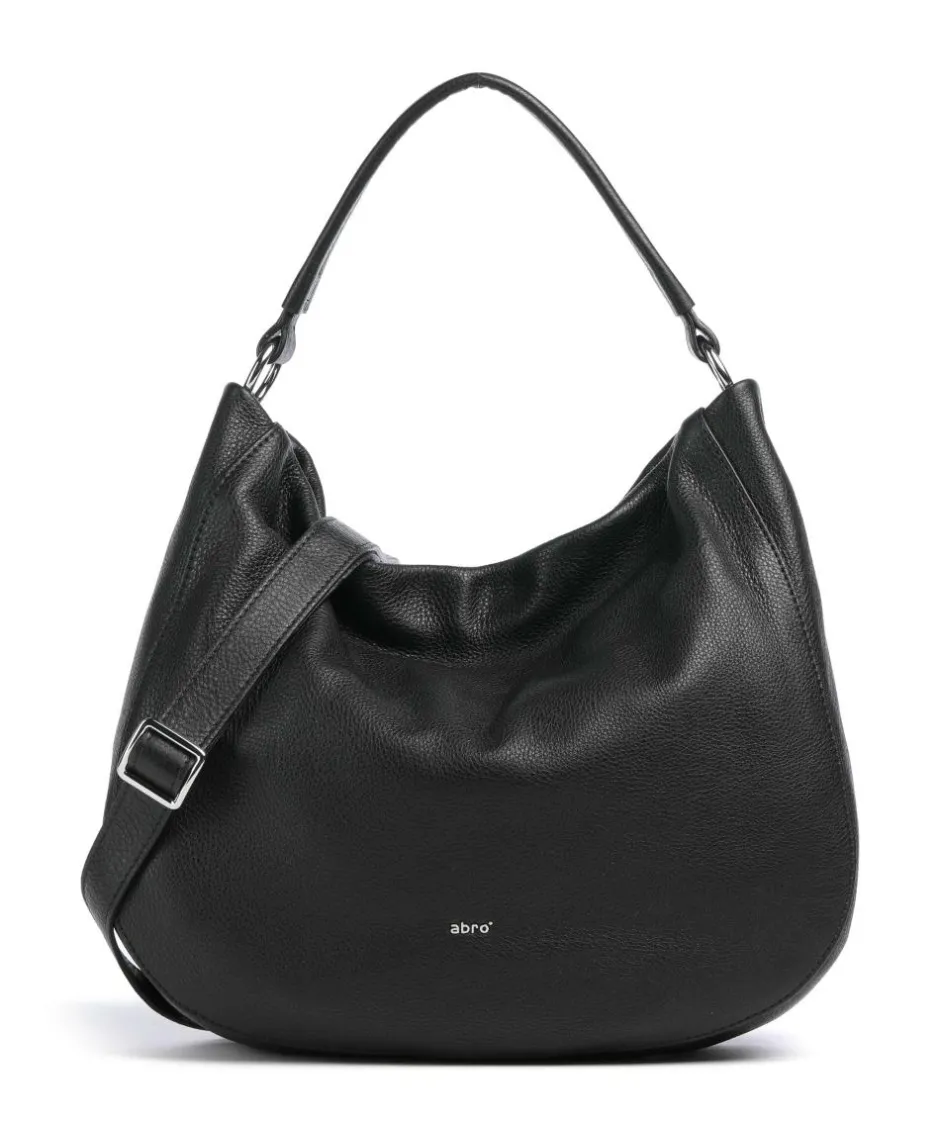 Abro Shoulder Bags|Hobo Bags-Dalia Mia Hobo bag grained leather