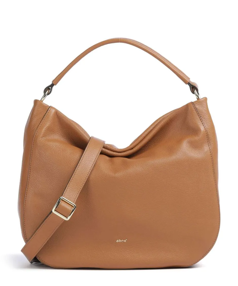 Abro Shoulder Bags|Hobo Bags-Dalia Mia Hobo bag grained leather