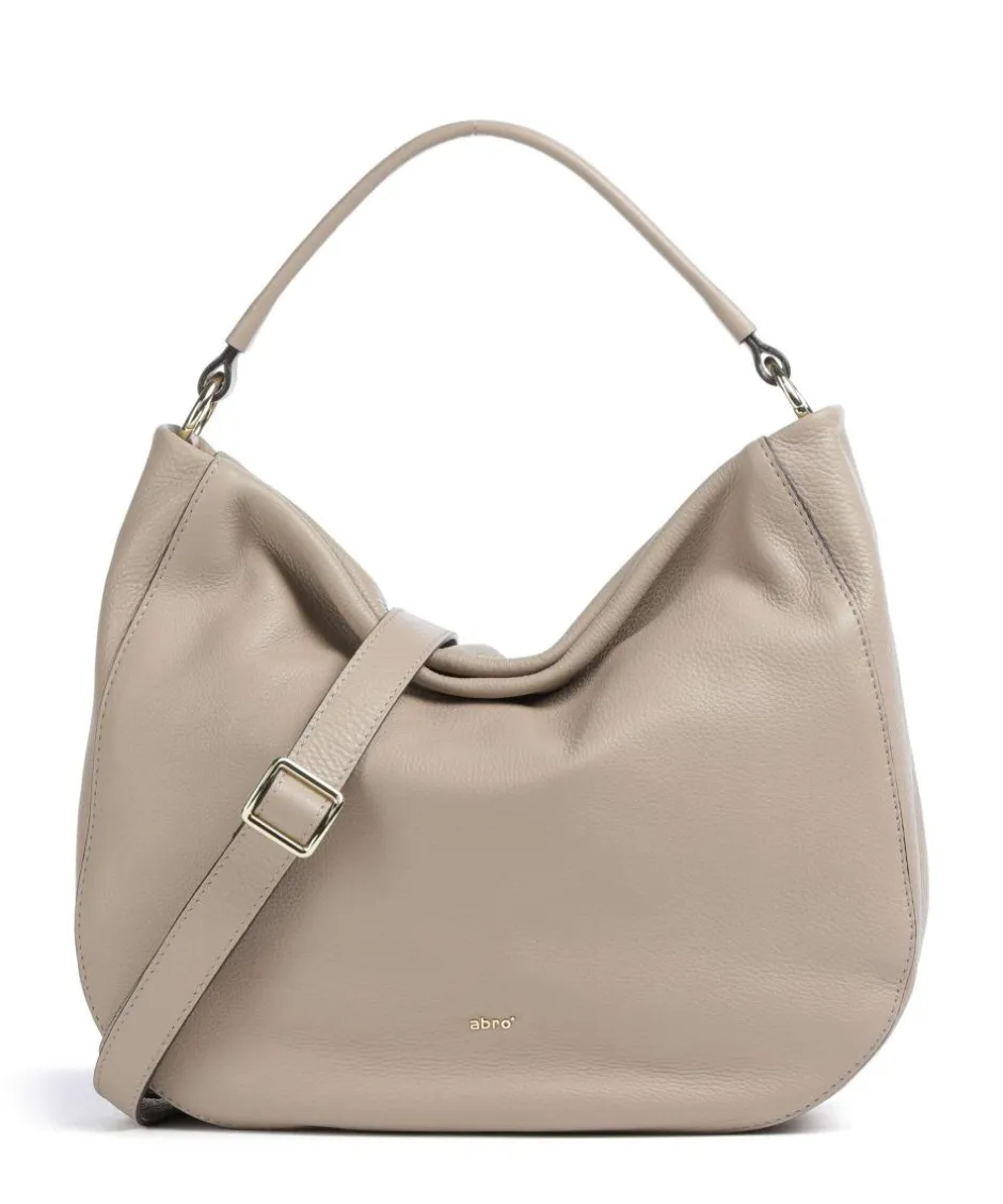 Abro Shoulder Bags|Hobo Bags-Dalia Mia Hobo bag grained leather