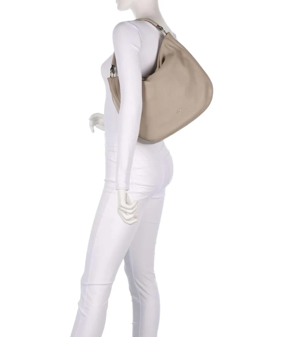 Abro Shoulder Bags|Hobo Bags-Dalia Mia Hobo bag grained leather