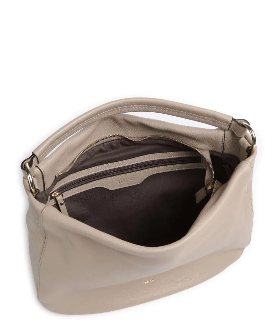 Abro Shoulder Bags|Hobo Bags-Dalia Mia Hobo bag grained leather