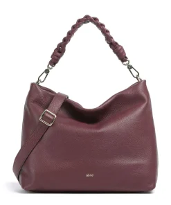 Abro Shoulder Bags|Hobo Bags-Dalia Soley Hobo bag grained leather