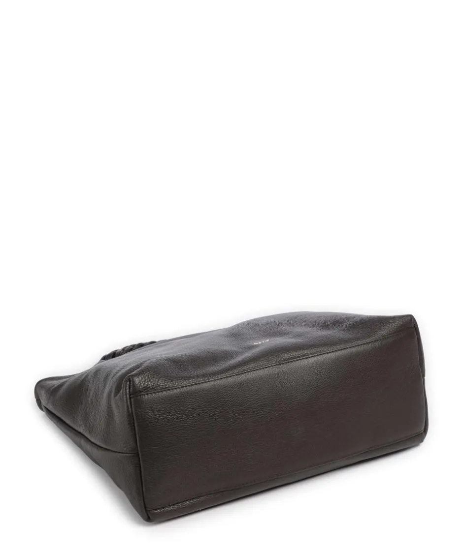 Abro Shoulder Bags|Hobo Bags-Dalia Soley Hobo bag grained leather