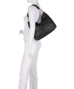 Abro Shoulder Bags|Hobo Bags-Dalia Soley Hobo bag grained leather