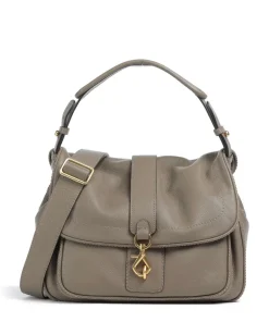 Abro Shoulder Bags|Hobo Bags-Dalia Star Saddle Hobo bag grained leather