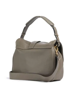 Abro Shoulder Bags|Hobo Bags-Dalia Star Saddle Hobo bag grained leather