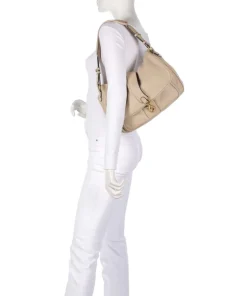 Abro Shoulder Bags|Hobo Bags-Dalia Star Saddle Hobo bag grained cow leather