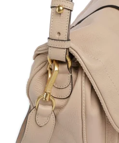 Abro Shoulder Bags|Hobo Bags-Dalia Star Saddle Hobo bag grained cow leather