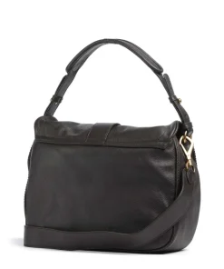Abro Shoulder Bags|Hobo Bags-Dalia Star Saddle Hobo bag grained leather