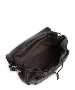Abro Shoulder Bags|Hobo Bags-Dalia Star Saddle Hobo bag grained leather