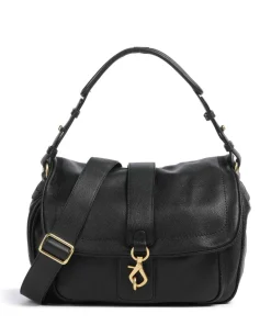 Abro Shoulder Bags|Hobo Bags-Dalia Star Saddle Hobo bag grained leather