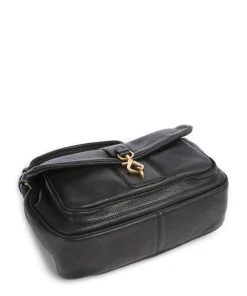 Abro Shoulder Bags|Hobo Bags-Dalia Star Saddle Hobo bag grained leather