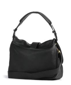 Abro Shoulder Bags|Hobo Bags-Dalia Star Saddle Hobo bag grained cow leather