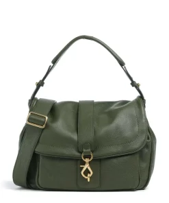 Abro Shoulder Bags|Hobo Bags-Dalia Star Saddle Hobo bag grained leather
