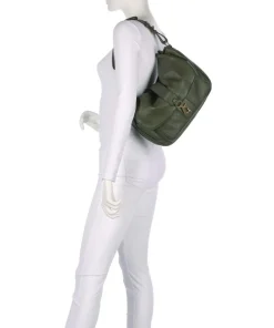 Abro Shoulder Bags|Hobo Bags-Dalia Star Saddle Hobo bag grained leather