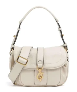Abro Shoulder Bags-Dalia Star Saddle Shoulder bag grained leather