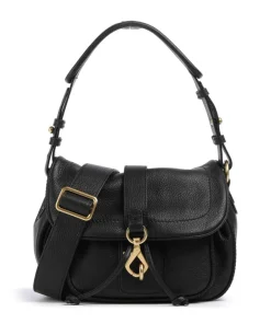 Abro Shoulder Bags-Dalia Star Saddle Shoulder bag grained leather