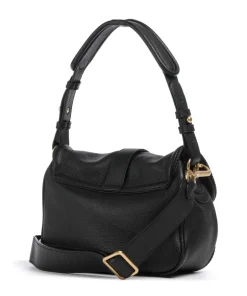 Abro Shoulder Bags-Dalia Star Saddle Shoulder bag grained leather