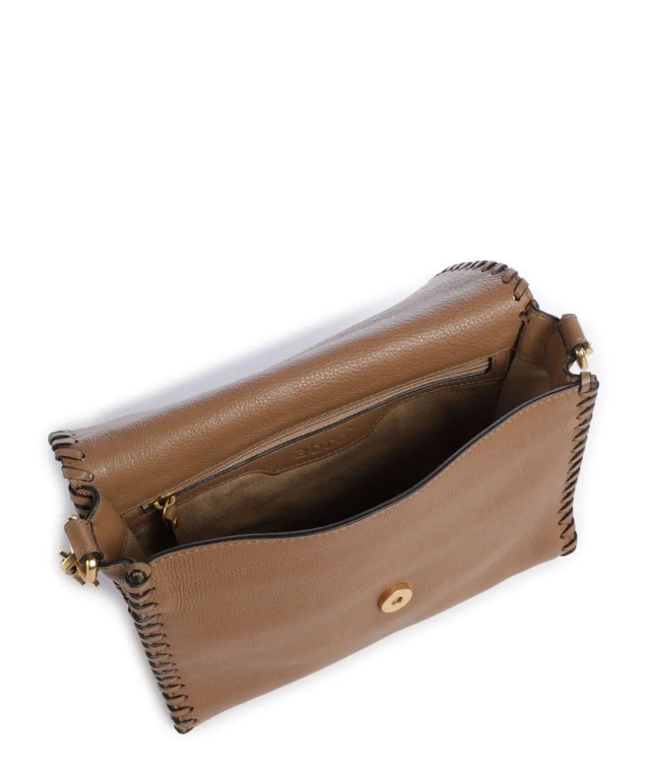 Abro Shoulder Bags|Crossbody Bags-Dalia Temi Stitch Shoulder bag grained leather