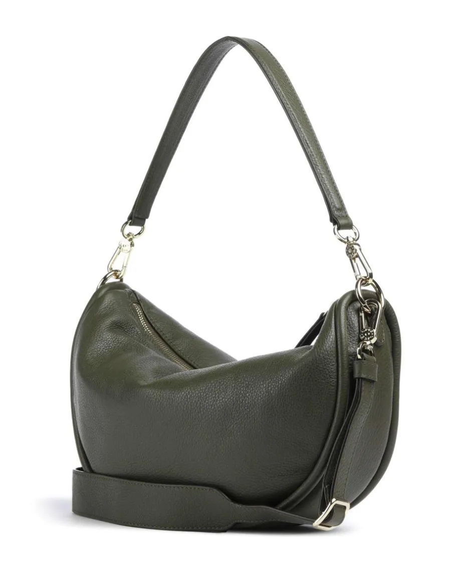 Abro Shoulder Bags|Hobo Bags-Dalia Willow Hobo bag grained leather