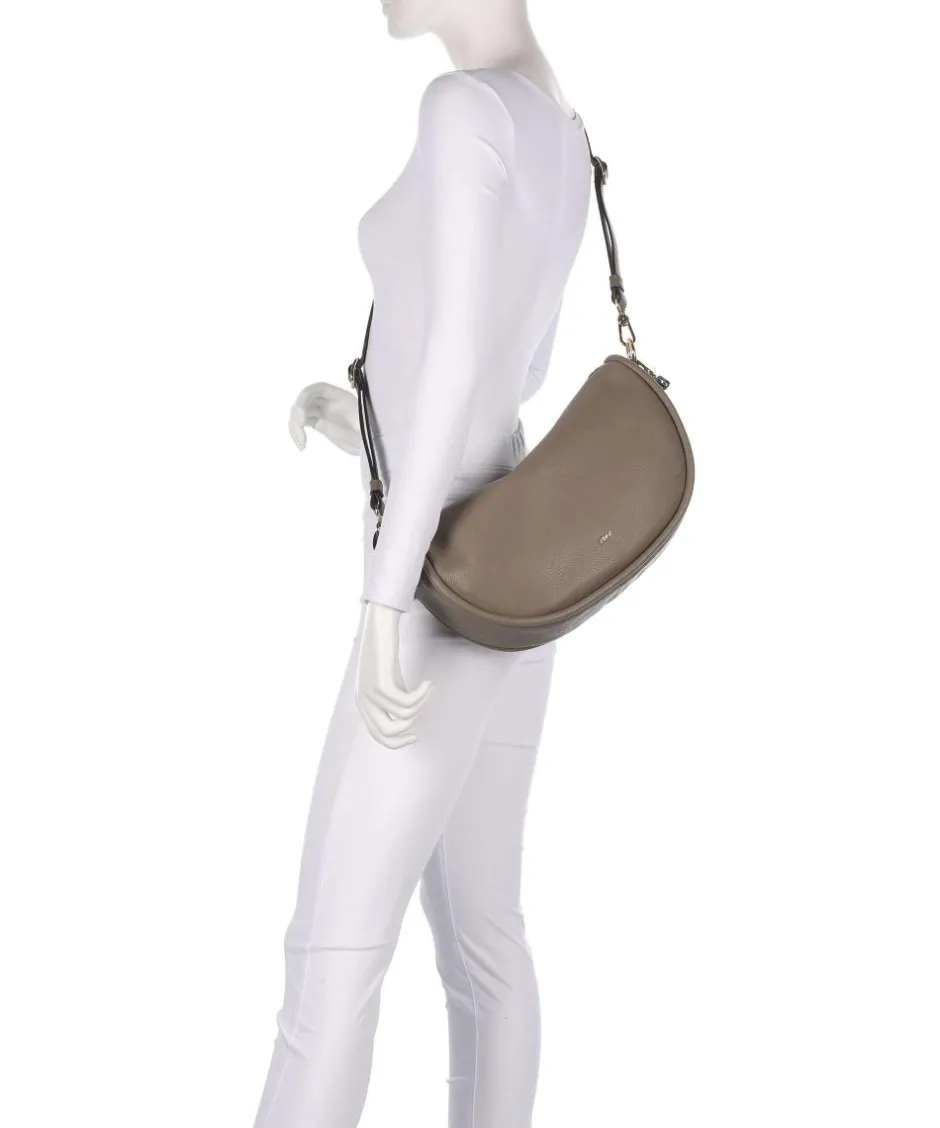 Abro Shoulder Bags|Hobo Bags-Dalia Willow Hobo bag grained leather