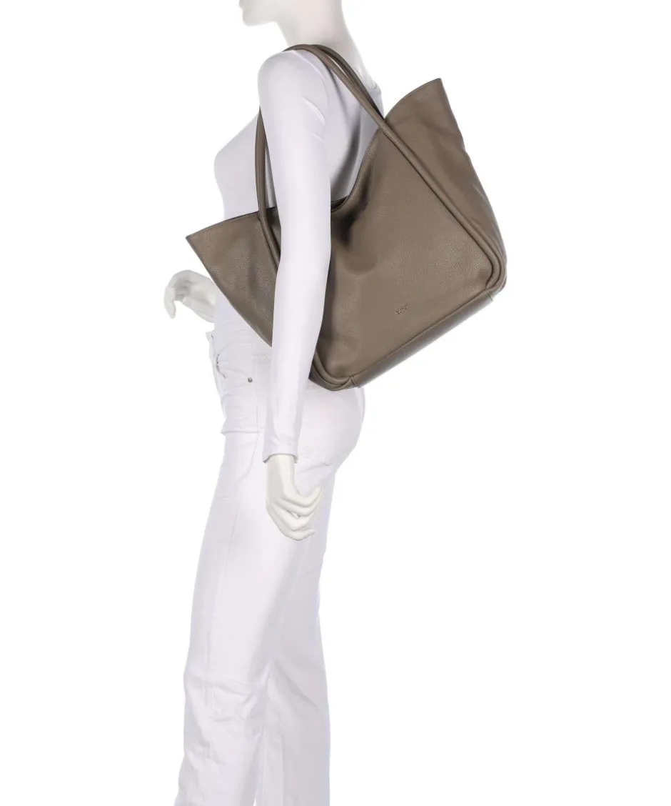 Abro Tote Bags-Dalia Willow Tote bag grained leather