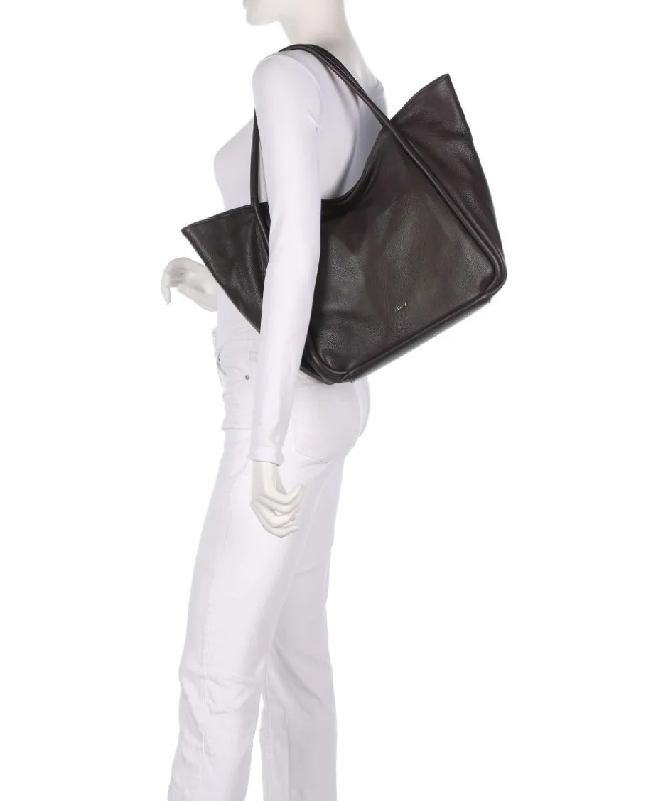 Abro Tote Bags-Dalia Willow Tote bag grained leather
