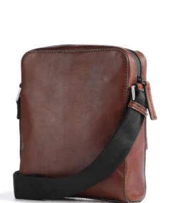 The Bridge Crossbody Bags-Damiano Crossbody bag fine grain cow leather