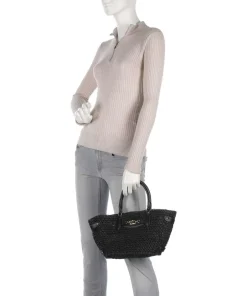 Lauren Ralph Lauren Handbags|Crossbody Bags-Daphney 20 Straw Handbag bast