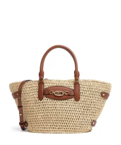 Lauren Ralph Lauren Handbags|Crossbody Bags-Daphney 20 Straw Handbag bast