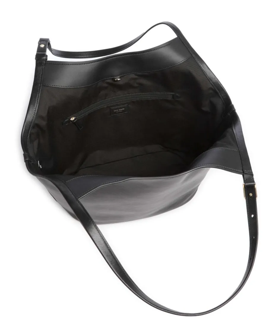 Kate Spade New York Shoulder Bags|Hobo Bags-Deco Hobo bag fine grain leather