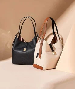 Kate Spade New York Shoulder Bags|Hobo Bags-Deco Hobo bag grained cow leather