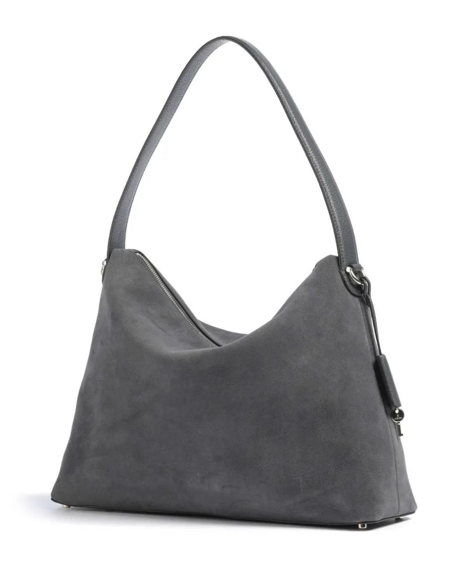 AIGNER Shoulder Bags|Hobo Bags-Delia L Hobo bag brushed leather