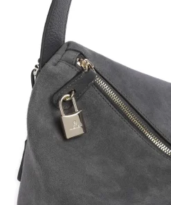 AIGNER Shoulder Bags|Hobo Bags-Delia L Hobo bag brushed leather